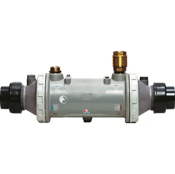 Ohřev bazénu Tepelný výměník Titan 20 kW, zpětný ventil součástí