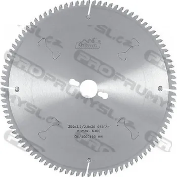 Pilový kotouč Pilový kotouč s SK pro řezání neželezných kovů a plastů, negativní úhel čela, 225387-11, 160X2,8X20