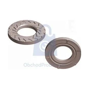 Matice Podložka TECKENTRUP, forma K s kontaktními výstupky pro šroub, nerez A4 6,1 x 12,2 x 1,2, balení 1000 ks