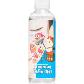Pleťový peeling Elizavecca Milky Piggy Hell-Pore Clean Up AHA Fruit Toner tonikum pro redukci rozšířených pórů s peelingovým efektem 200 ml