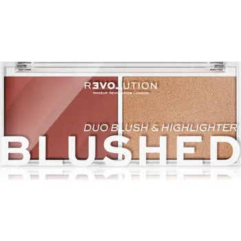 Dekorativní kosmetika Revolution Relove Colour Play tvářenka s rozjasňovačem odstín Kindness 5,8 g