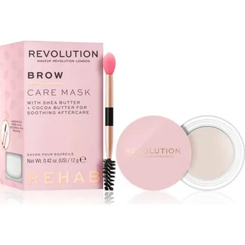 Výživa řas a obočí Makeup Revolution Rehab maska na obočí 12 g