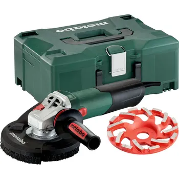 úhlová bruska Metabo WE 12-125 HD SET GED us odsáváním úhlová bruska 600465500