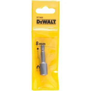 Gola hlavice DeWalt DT7402 hlavice nástrčná magnetická 8mm se 6-hranná stopkou 1/4 "