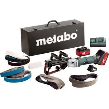 pásová bruska Metabo RB 18 LTX 60 Set aku pásová bruska na trubky