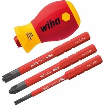 Šroubovák Wiha šroubovák a sada nástavců SoftFinish® electric slimVario 41230