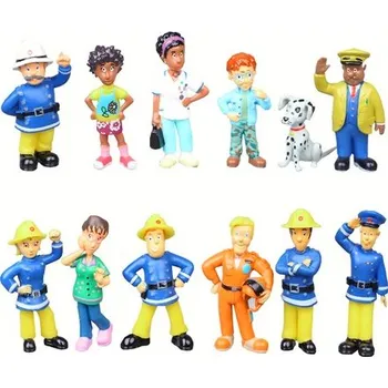 Sada 12 ks figurek Požárník Sam