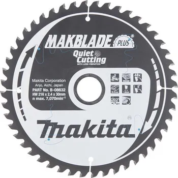 Pilový kotouč Makita pílový kotúč 216mm, 48z B-08632