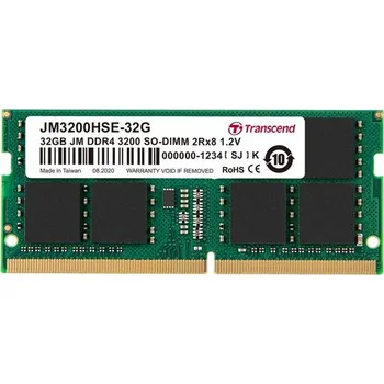 Operační paměť Transcend JetRAM DDR4 32GB 3200MHz CL22 JM3200HSE-32G