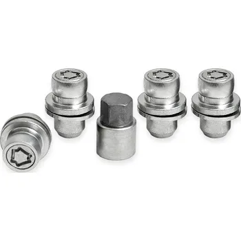 Matice na kolo Pojistné bezpečnostní matice M14x1,5 s plochou podložkou, klíč 22 mm, SICUSTAR EN4AG5