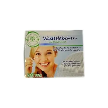 Vatové tyčinky 200ks papír BOX REINEX