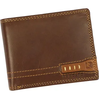 Peněženka Pánská kožená peněženka RONCATO 185-72 hnědá