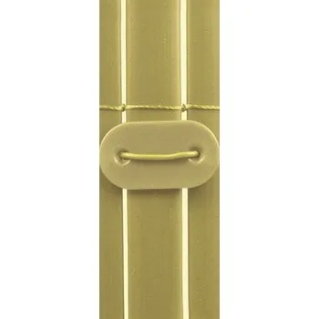 Příslušenství pro plot Instalační drátky s podložkami pro umělé ploty, 26ks okrové