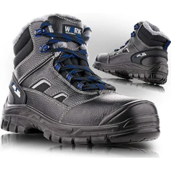Pracovní obuv VM Footwear Obuv VM BRUSEL 2880-O2 zimní kotník 2880-O2W/43 Černá 43