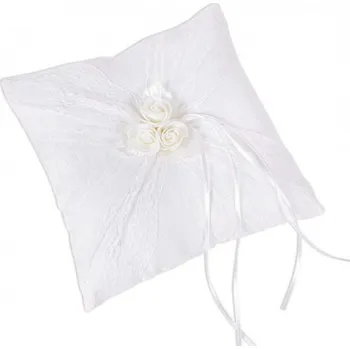 Albi Svatební polštář na prstýnky růžičky Svatební dekorace Albi Svatební polštář na prstýnky růžičky