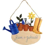 Amadea Jsem na zahradě cedule 21 cm