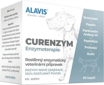Lék pro psa a kočku Alavis Curenzym Enzymoterapie