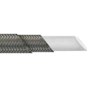 Plynová hadice CHEMITEC PTFE 2X (Provozní tlak (bar): 126, Poloměr ohybu (mm): 225, Vnější průměr (mm): 26, Vnitřní průměr (mm): 20, Hmotnost (kg): 0,551, Balení [MJ]: 50)