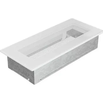 Větrací mřížka Krbová mřížka 110x240mm bílá