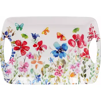 Leonardo, Anglie Leonardo - Plastový tác Butterfly Meadow - 48*33*3cm