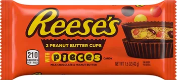 Čokoládová tyčinka Reese's Peanut Butter Cups with pieces 42 g
