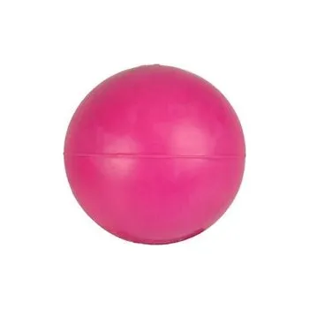 Hračka pro psa Flamingo hračka pro psa míč XXL průměr 9 cm tvrdá guma růžová