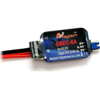 RC náhradní díl Externí spínaný stabilizátor 6A 5, 5.5, 6V (UBEC) Maytech