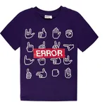 Chlapecké triko - WINKIKI WTB 01773, tmavě modrá/ 190 Barva: Modrá tmavě, Velikost: 146