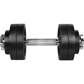 Lifefit Činka nakládací LIFEFIT jednoruční 14 kg, 30mm tyč/6x kotouč
