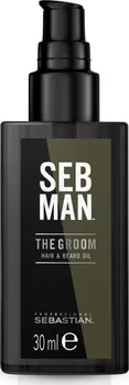 Péče o vousy Sebastian Professional SEB MAN The Groom Hair&Beard Oil 30 ml