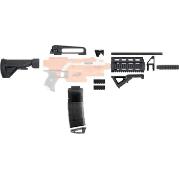 Dětská zbraň Blasterparts Sada M4 pro Nerf Stryfe černá