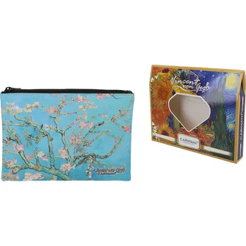 Carmani® Carmani - Kosmetická taštička V. Van Gogh, Blooming Almond v dárkové krabičce - 22*16,5*1 cm