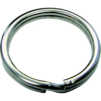 Eprodoma Kroužek klíčový 16 mm nikl/5ks