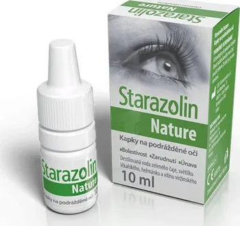 Oční kapky Polfa Starazolin Nature oční kapky 10 ml