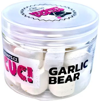 Boilies LK Baits CUC! Nugget POP-UP Fluoro 150ml/17mm - Garlic Bear