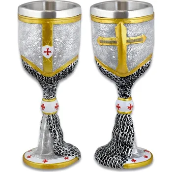 Sklenice ALBAINOX Pohár (číše) templářských rytířů Knight Templar 39076