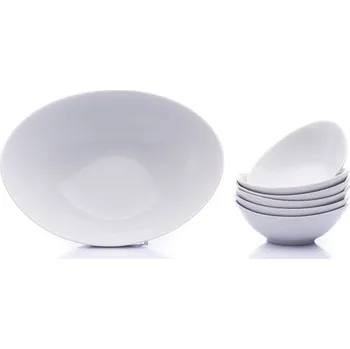 Nádobí Thun 1794 Loos, kompotová souprava, bílá, Thun, 7 d.