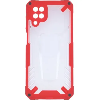 Pouzdro na mobilní telefon Kryt Protect Hybrid Samsung A12 odolný červený (obal neboli pouzdro Samsung A12)