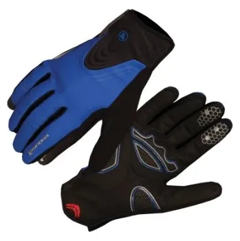 Cyklistické rukavice Rukavice Endura Windchill, modré