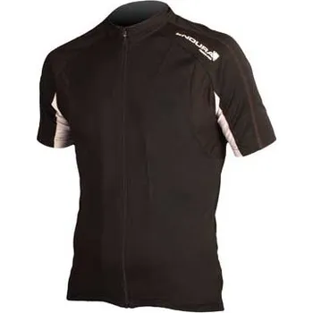 cyklistický dres Pánský dres Endura FS260-Pro II, černý