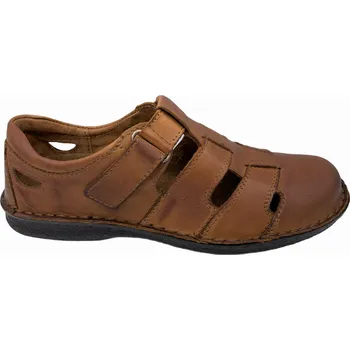 Pánské sandále ORTO plus D 2-216 - 2 barvy Barva: Hnědá, Velikost: 44