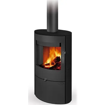 Krbová kamna ROMOTOP SONE 05 keramika černá matná 49400 - keramická krbová kamna