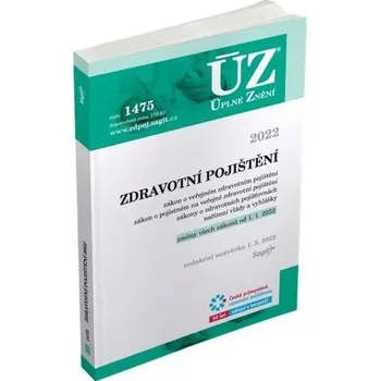 ÚZ 1475: Zdravotní pojištění - Nakladatelství Sagit (2022, brožovaná)