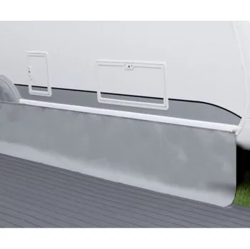 Plachta na motorové vozidlo Krycí plachta Hindermann Premium na kola podvozku Barva: Světle šedá, Délka: 1 m, Výška: 75 cm