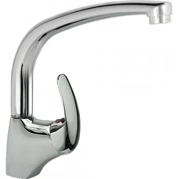 Vodovodní baterie Dřezová baterie Tres s otočným ramínkem chrom 172440