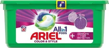 Tableta na praní Ariel All-in-1 Pods Complete Fiber Protection gelové kapsle 30 ks