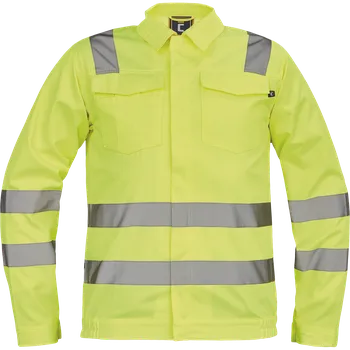 pracovní bunda Cerva MALAGA HV Pracovní bunda žlutá 56 0351001170056