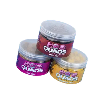 Boilies MAINLINE potápivé nástrahy QUADS HOOKBAITS 10 MM Příchuť: The Cell