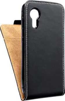 Pouzdro na mobilní telefon Forcell Slim Flip Flexi Fresh pro Samsung Galaxy Xcover 5 černé
