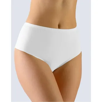 Kalhotky Gina Výhodné balení 5 kusů - Kalhotky klasické ve větších velikostech 11070P Barva/Velikost: bílá / L/XL